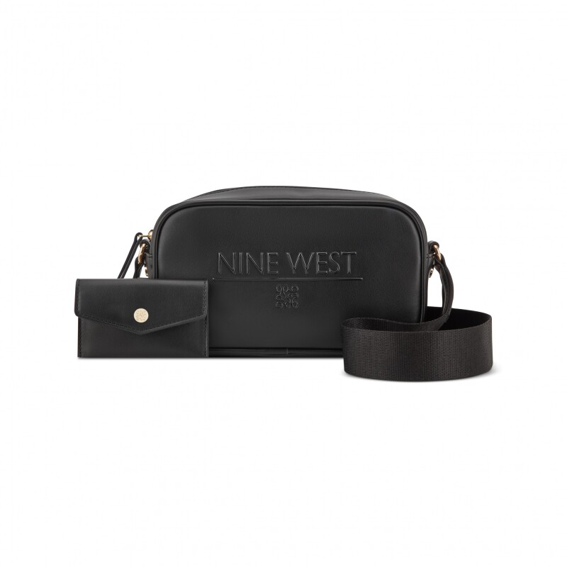 Pauline Camera Crossbody Black