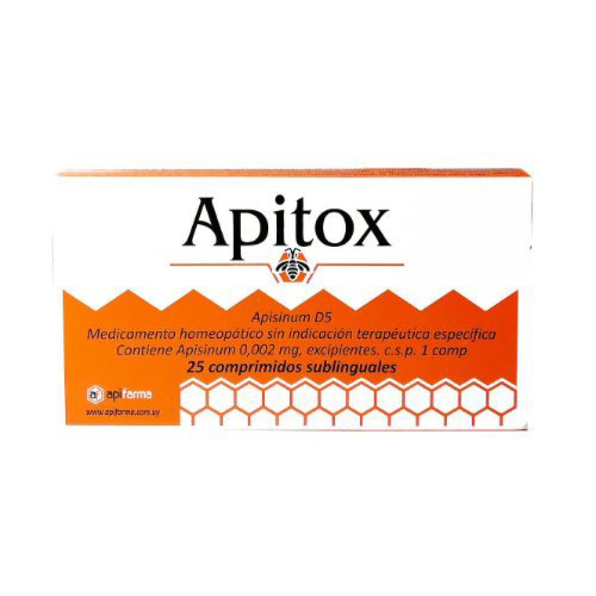Apitox X 25 Comprimidos 