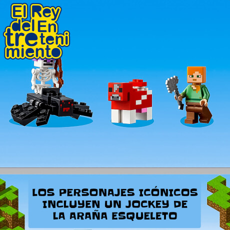 Lego Minecraft 21179 Juego La Casa Champiñón 272pcs Lego Minecraft 21179 Juego La Casa Champiñón 272pcs