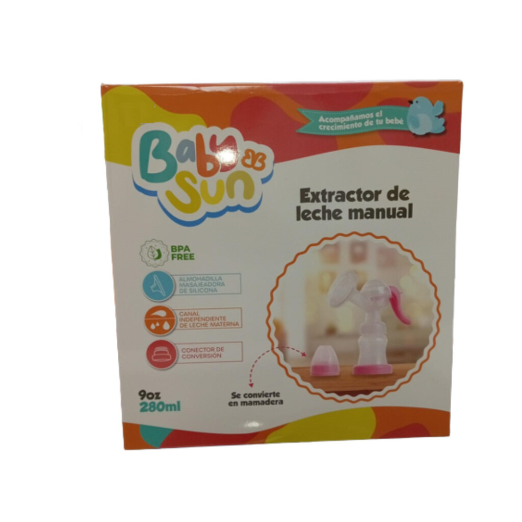Babysun Extractor de Leche Manual Azul