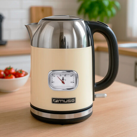 JARRA ELECTRICA HERVIDOR INALAMBRICO MS020SC MUSE COLOR CREMA JARRA ELECTRICA HERVIDOR INALAMBRICO MS020SC MUSE COLOR CREMA