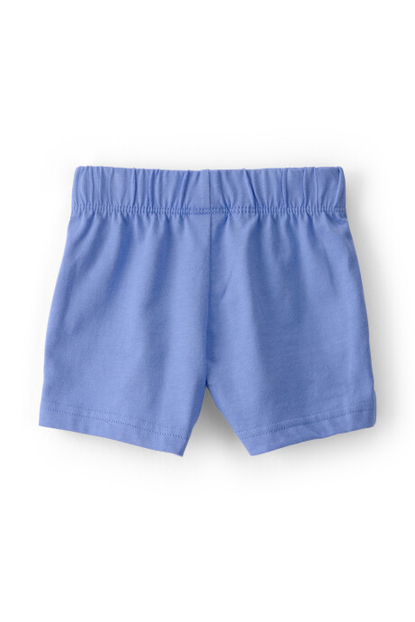 Pack dos shorts de algodón, azules Sin color