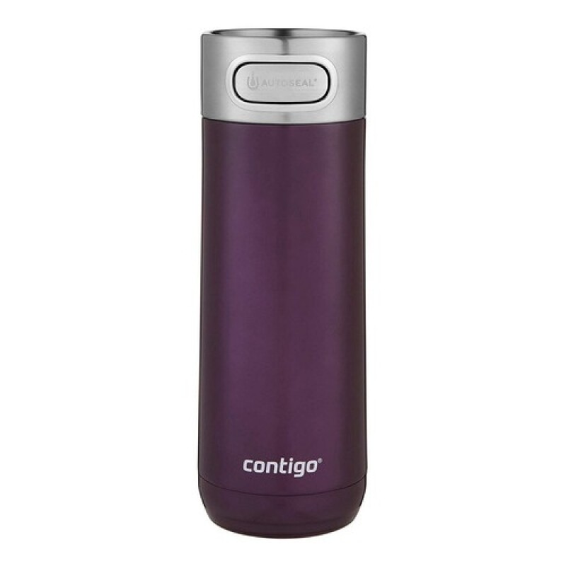 Botella térmica en acero inox. Contigo Autoseal Luxe 473ml Violeta