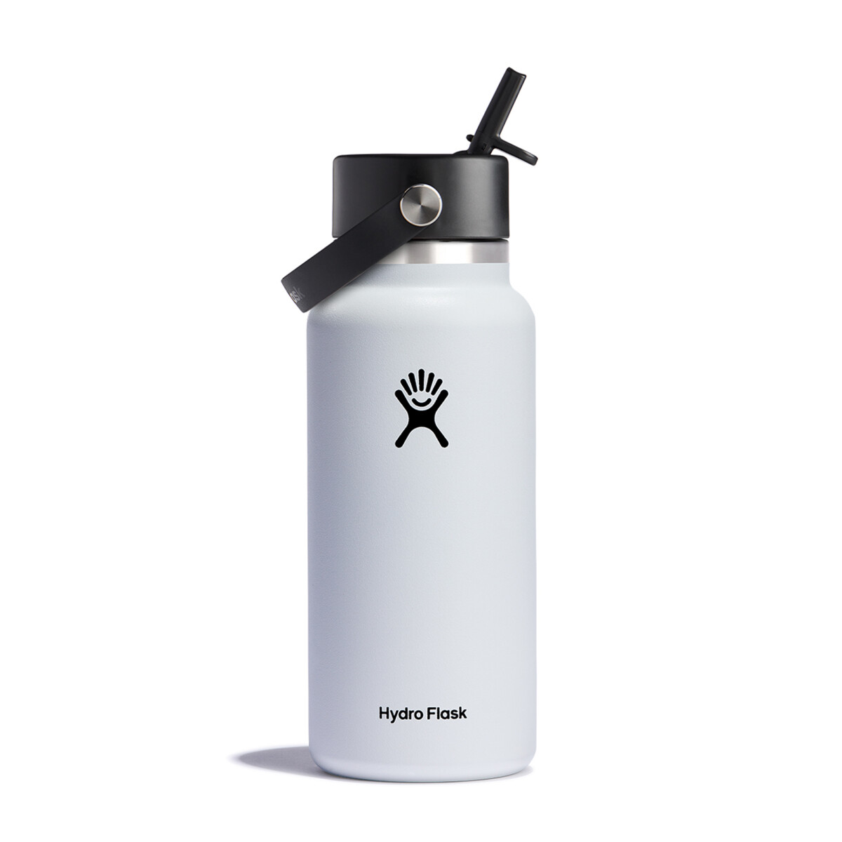 32 Oz Wide Straw Cap - White 