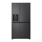 Refrigerador LG inverter 684L GS66SPM negro