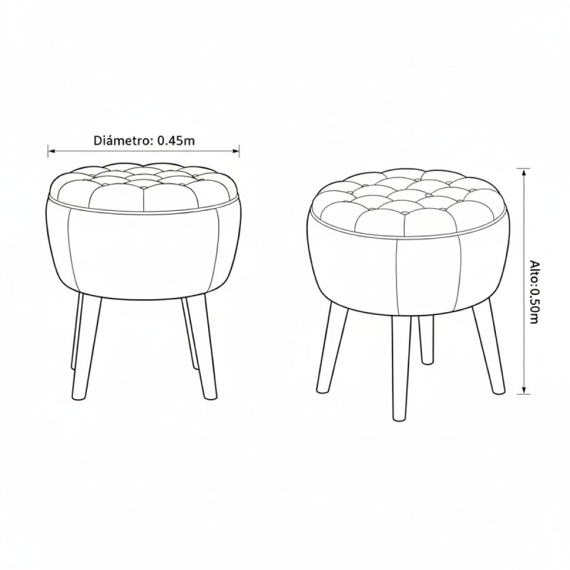 PUFF CAPITONE Unica