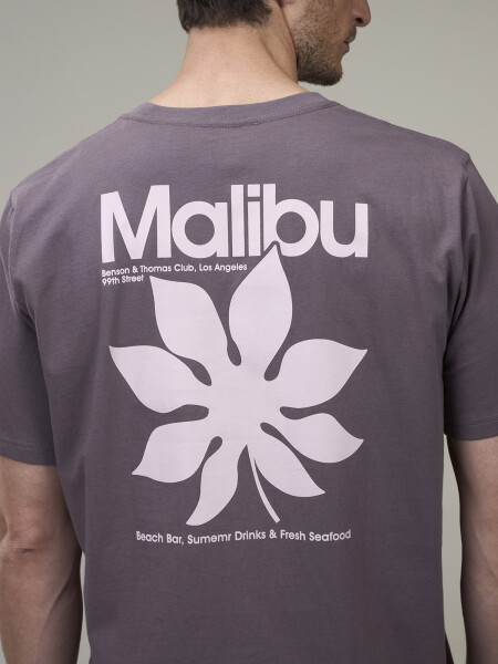 T-SHIRT MALIBU BERENJENA