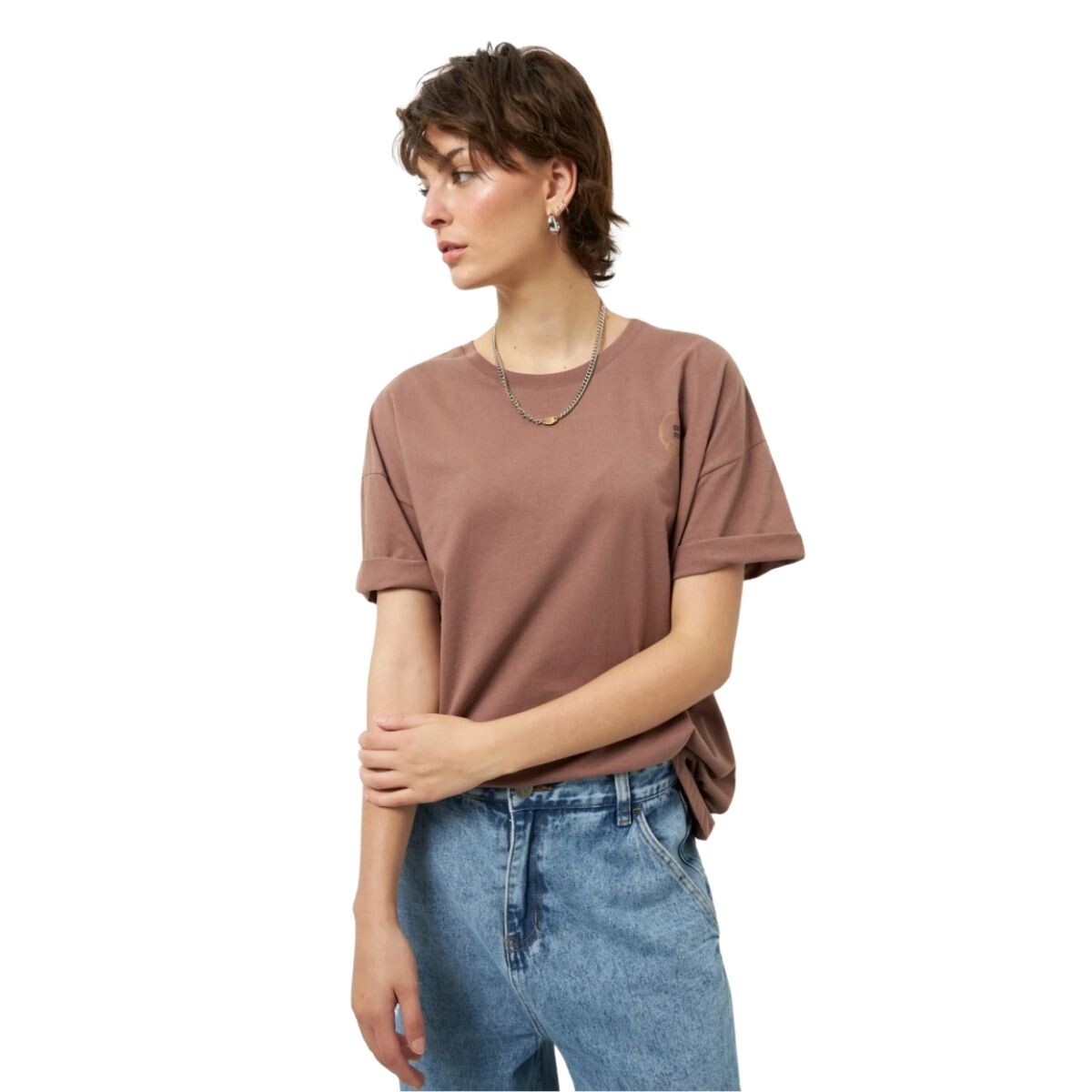 REMERA DRUMS - CHOCOLATE 