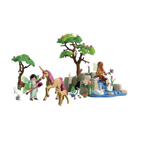 Paseo de Hadas en el Bosque con Unicornios Playmobil 91 Piezas U
