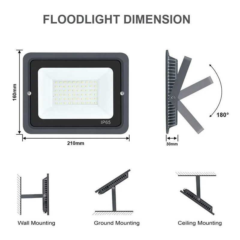 FLA0200 Proyector LED Apple 200W Luz Fría