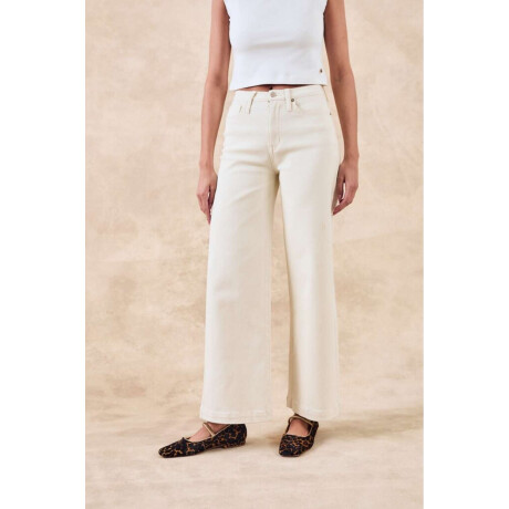 Jean Wide Leg Crudo Crudo
