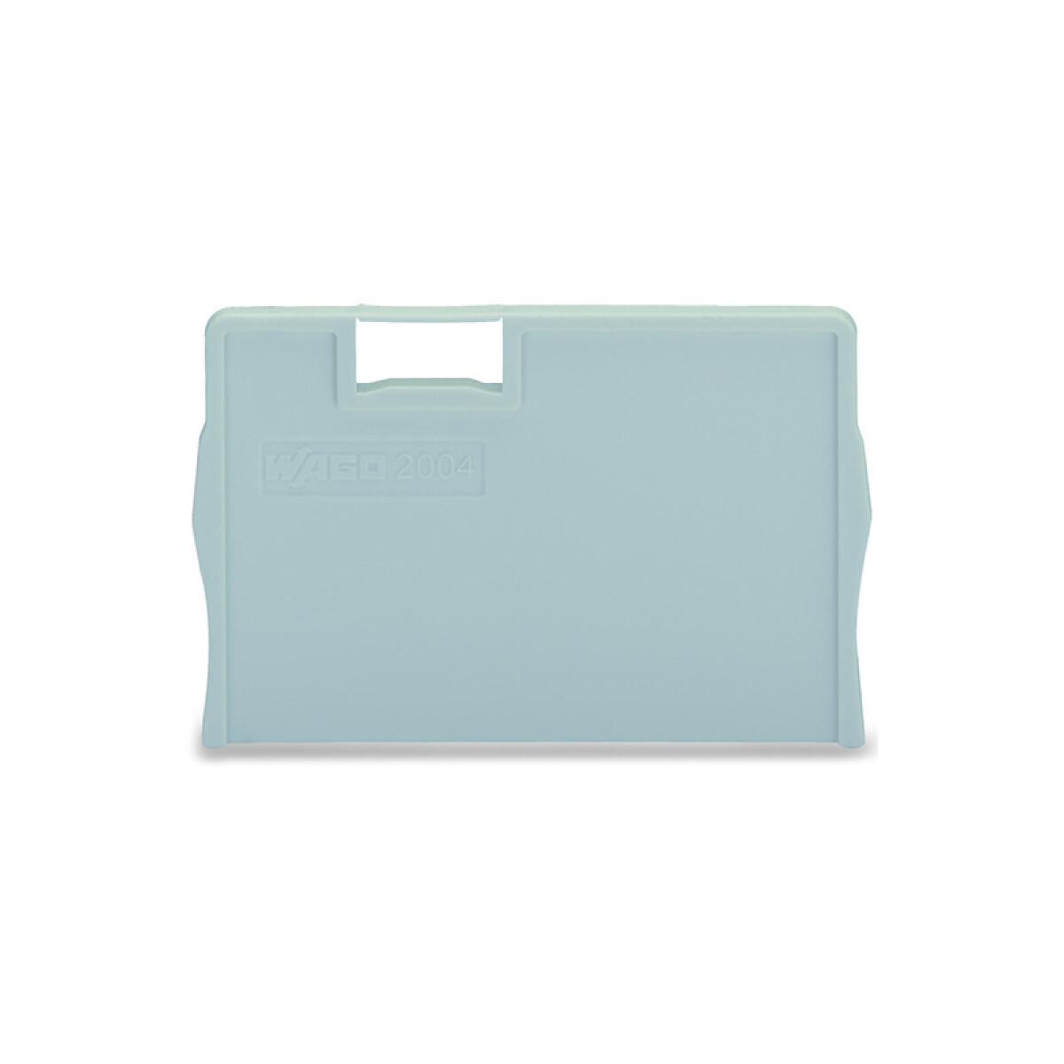 Separador bornes serie 2004 de 4mm² gris - WG0411 