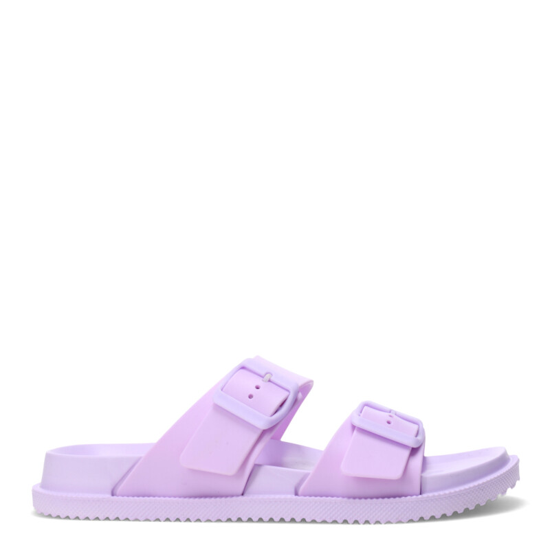 Sandalias MissCarol Gumy Con Hebillas Femenino Lila