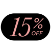 SALE 15% OFF