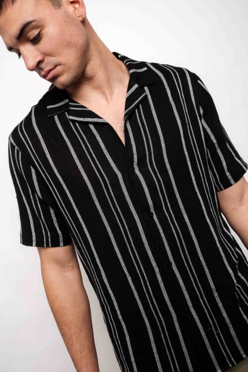 Camisa Esteban Negro