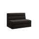 Sillón cama doble Lumax Oster en caja compactado Negro