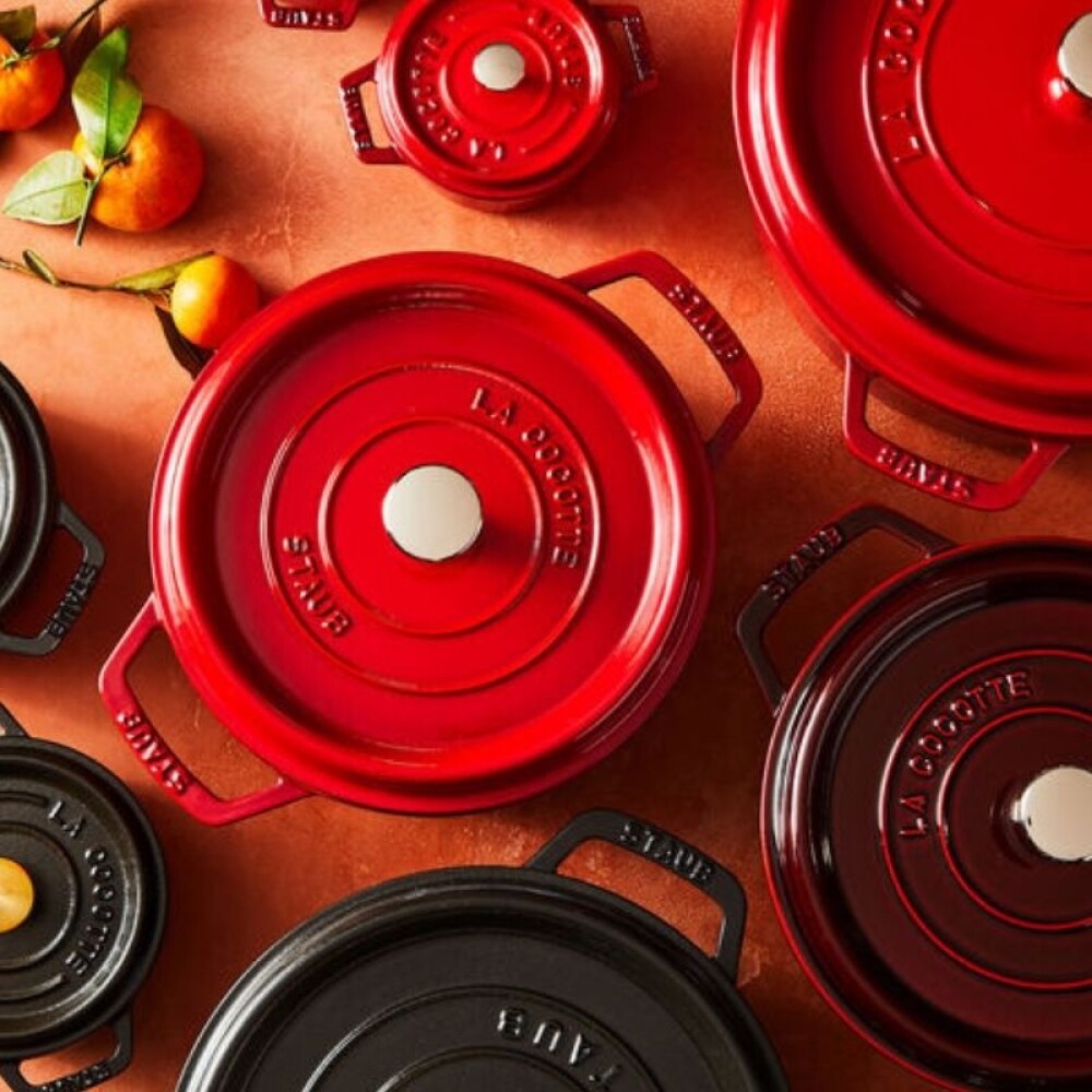 STAUB COCOTTE CHERRY REDONDA 26 CM STAUB COCOTTE CHERRY REDONDA 26 CM