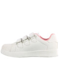 Championes Infantiles Push DANISH con velcros Blanco - Rosado