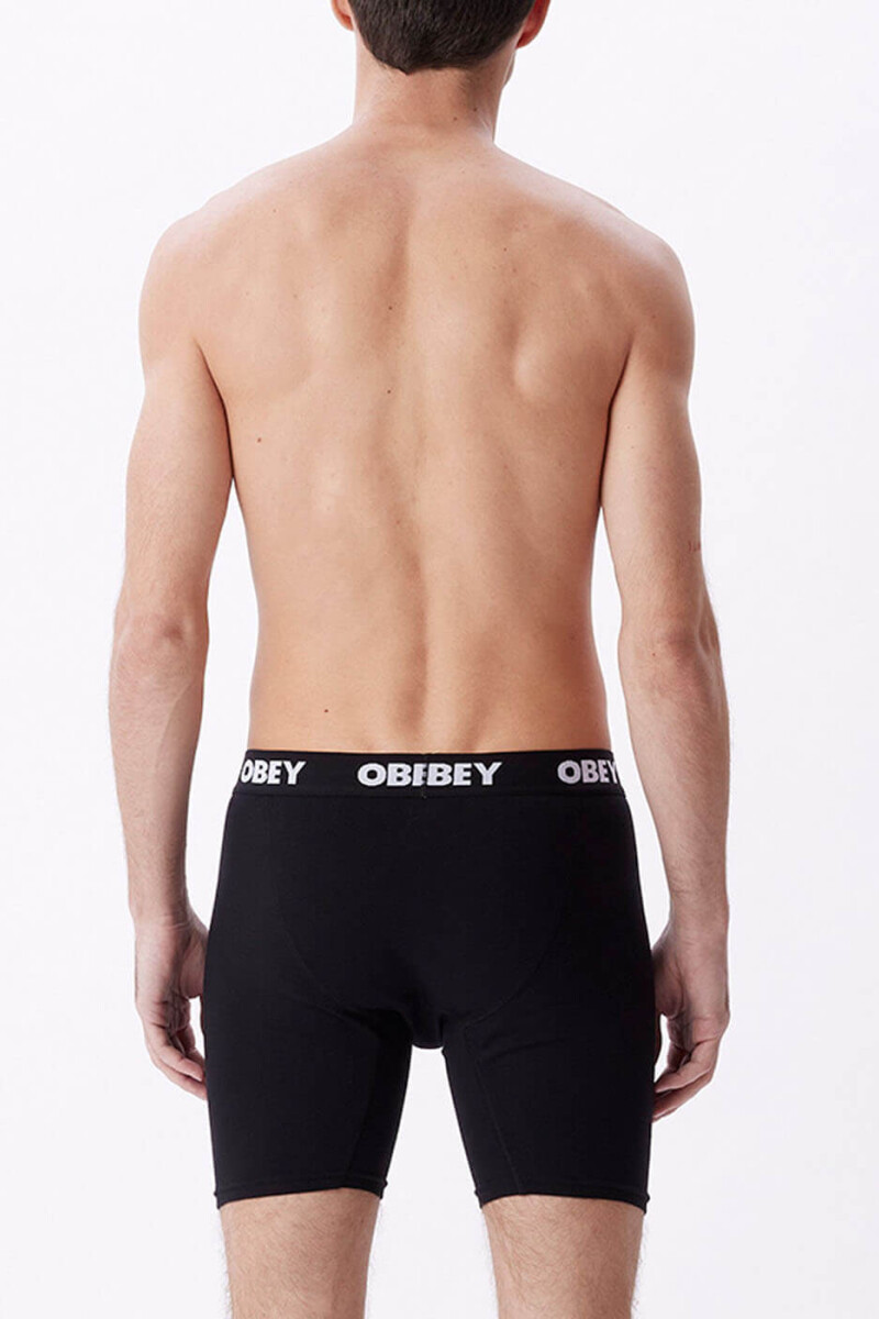 ESTABLISHED WORK 2 PACK BOXERS Negro