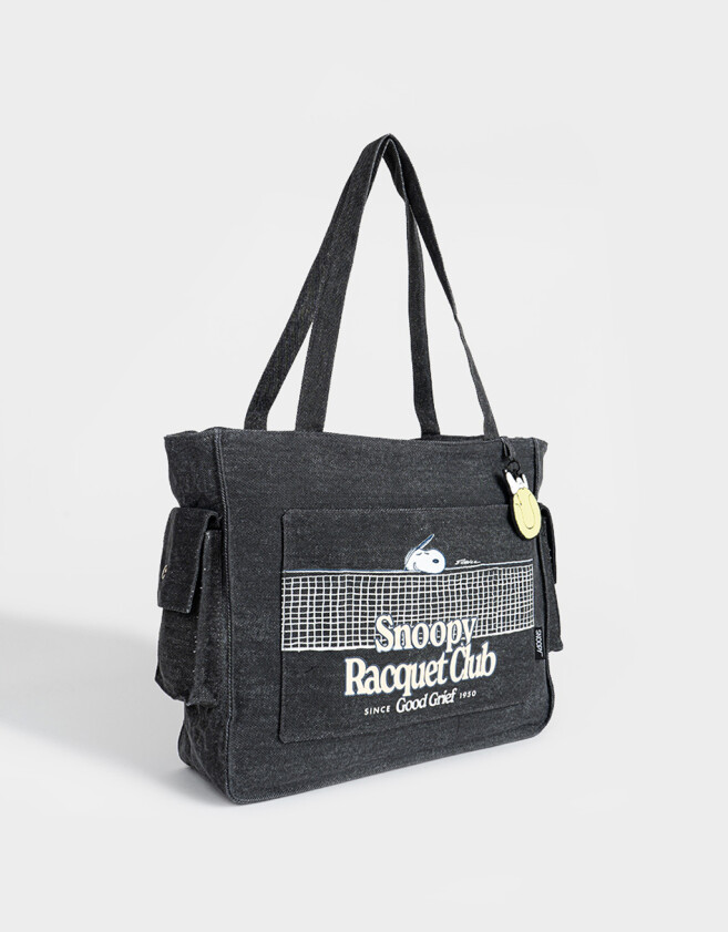 Marroquinería Licencias Shopper Estampada "snoopy" - Combinacion Multicolor