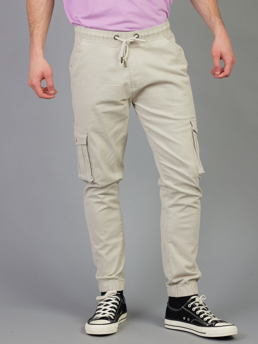 PANTALON CARGO DIATRIX DIXIE - Gris Claro 