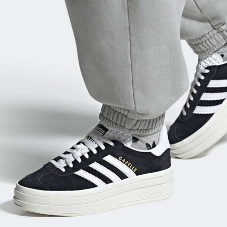 Championes Adidas Gazelle Bold Negro
