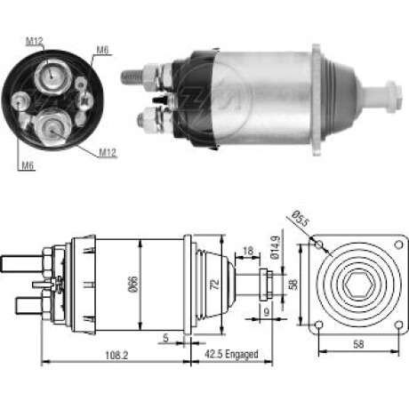 AUTOMATICO DE ARRANQUE MERCEDES BENZ TRUCKS 24V BOSCH JE ZM AUTOMATICO DE ARRANQUE MERCEDES BENZ TRUCKS 24V BOSCH JE ZM