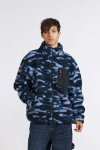 Quiksilver Campera de Sherpa con cierre ORION Hombre - Multicolor Multicolor