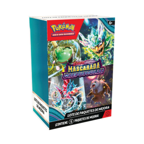 Pokémon TCG: Mascarada Crepuscular - Paquete de Mejora [Español] Pokémon TCG: Mascarada Crepuscular - Paquete de Mejora [Español]