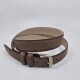 Cinturon Cuero Beige