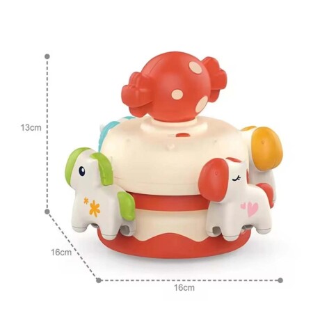 Juguete Carrusel Caja Musical Huanger CORAL