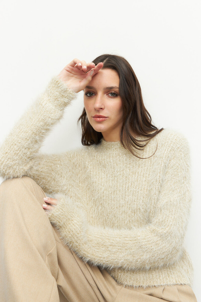 SWEATER CELERY Natural