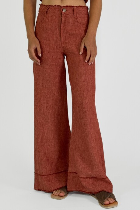 PANTALON RUFINA Ladrillo