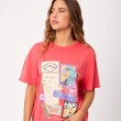 T-SHIRT RUSTY PRETORIA CORAL