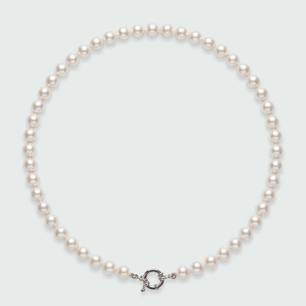 Collar Élia de perlas MOON con broche de plata 925 Collar Élia de perlas MOON con broche de plata 925