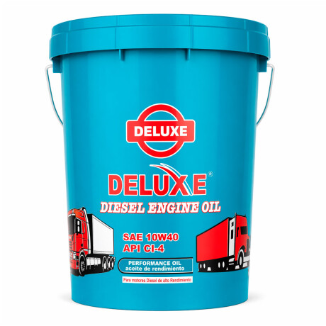 LUBRICANTE ACEITES - 10W40 SAE API SN BALDE 19LTS. DELUXE LUBRICANTE ACEITES - 10W40 SAE API SN BALDE 19LTS. DELUXE