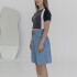 Bermuda Pulau Denim Women Azul