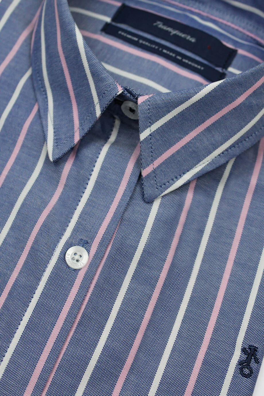 Camisa Dama Emi Raya Jean con Rosa