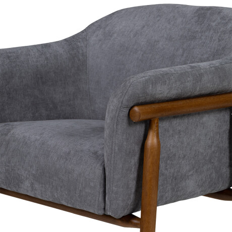 Butaca Lucca - Tela Microfibra C52 (Ceniza)