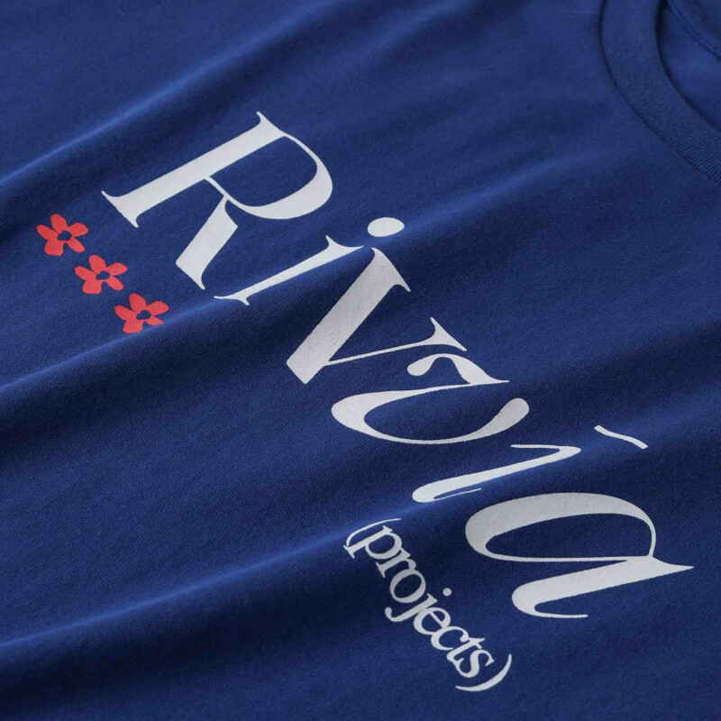Remera Rivvia Floral Reason - Azul Remera Rivvia Floral Reason - Azul