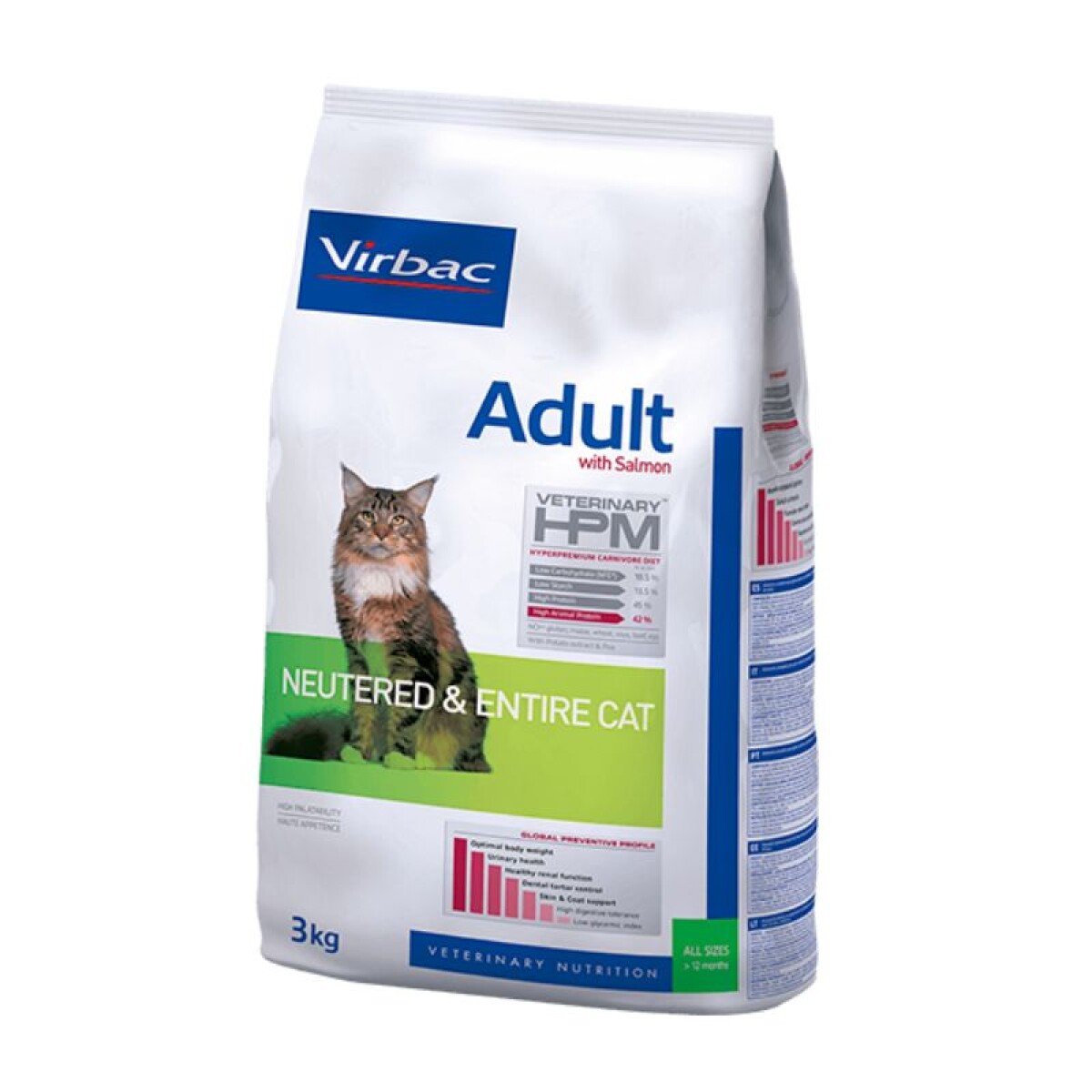 HPM CAT ADULTO 3KG - Hpm Cat Adulto 3kg 