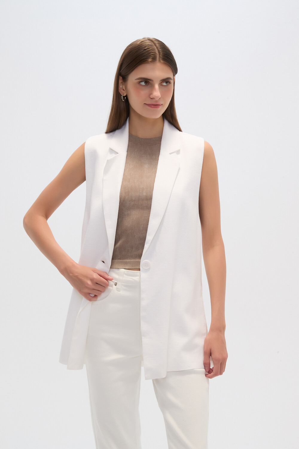 Chaleco Zeahl Blanco