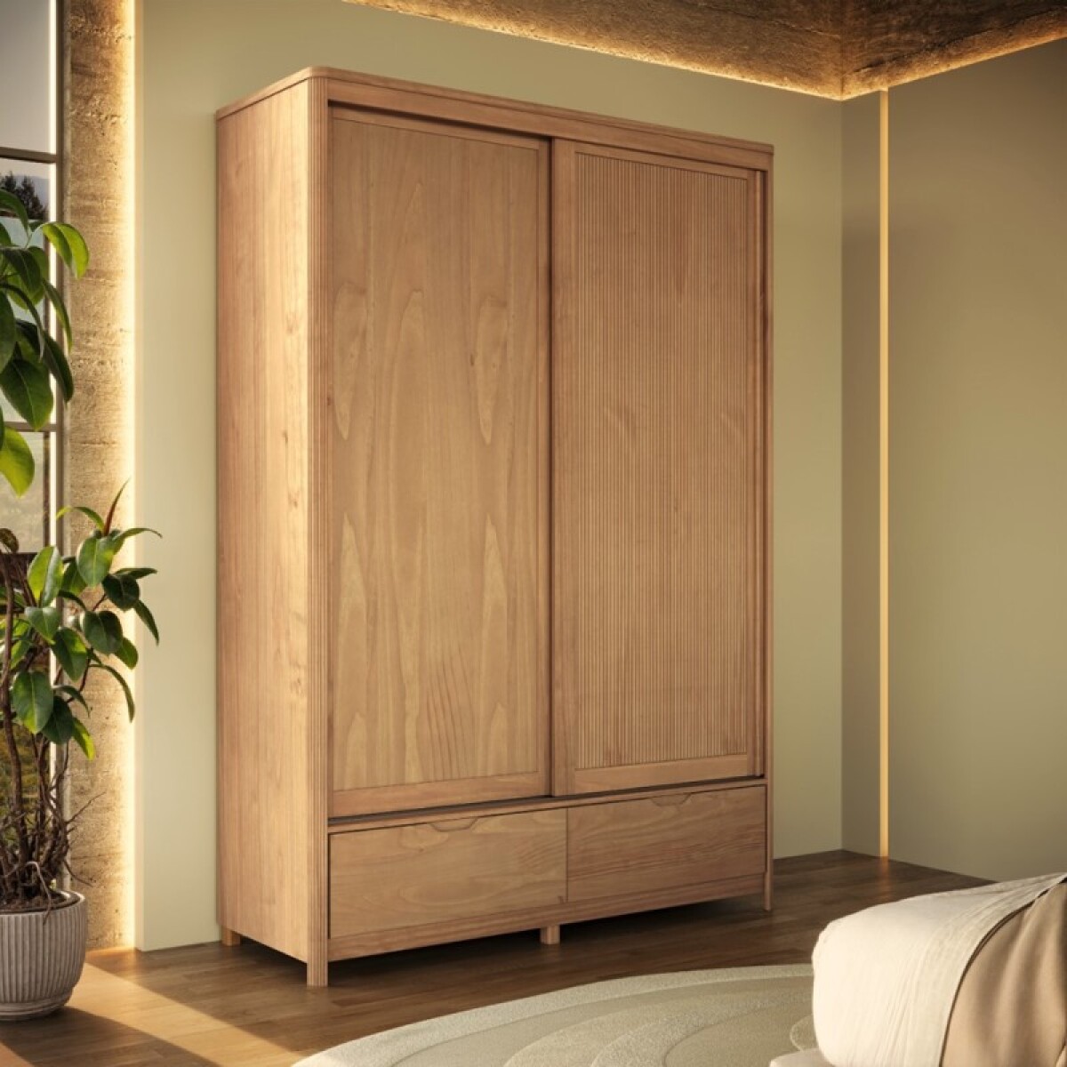 Armario 2 Puertas Corredizas Nest Tauri 