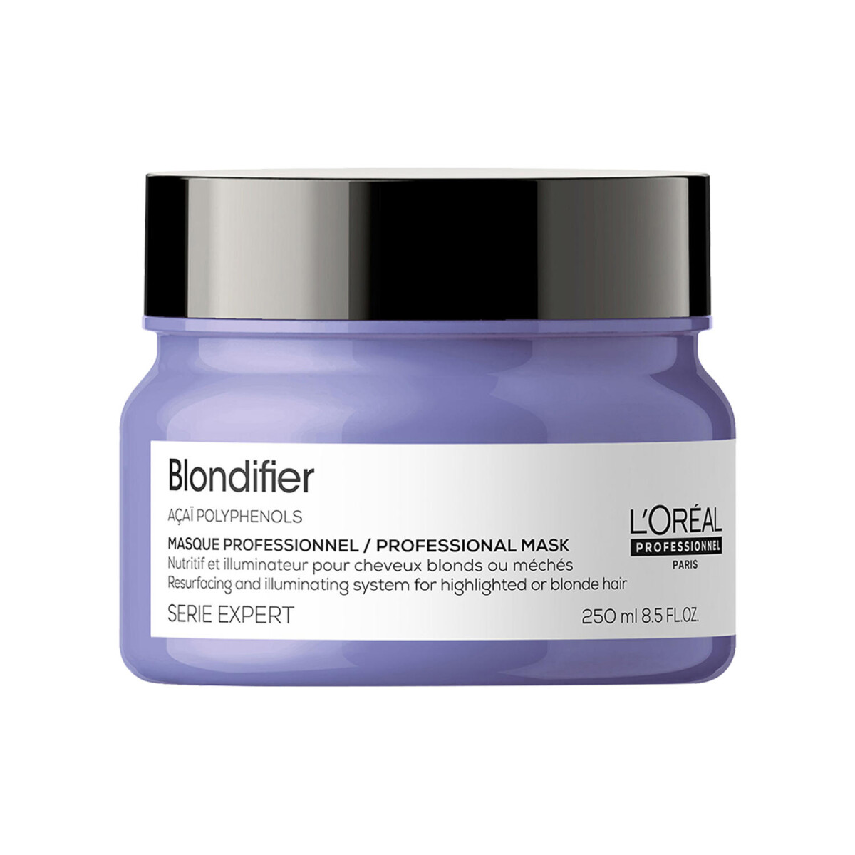Máscara Capilar L'Oréal Professionnel Blondifier 250ml Para Cabello Rubio Y Decolorado 