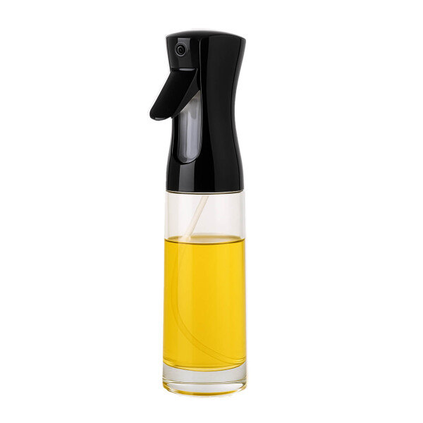 Pulverizador de Aceite 220 ml HMJ055 | Spray de Cocina Saludable, Preciso y Reutilizable para Air Fryer y Ensaladas Negro Pulverizador de Aceite 220 ml HMJ055 | Spray de Cocina Saludable, Preciso y Reutilizable para Air Fryer y Ensaladas Negro