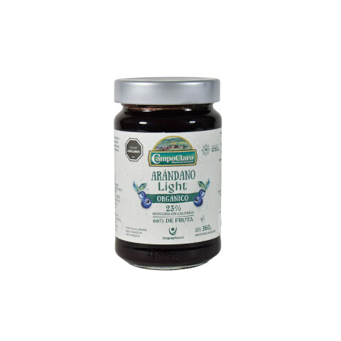 MERMELADA LIGTH ARANDANOS CAMPOCLARO 360G Mermelada Ligth Arandanos 360g