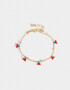 Pulseras Flexibles Sets Frutas Pulsera Flexible Frutas - Dorado