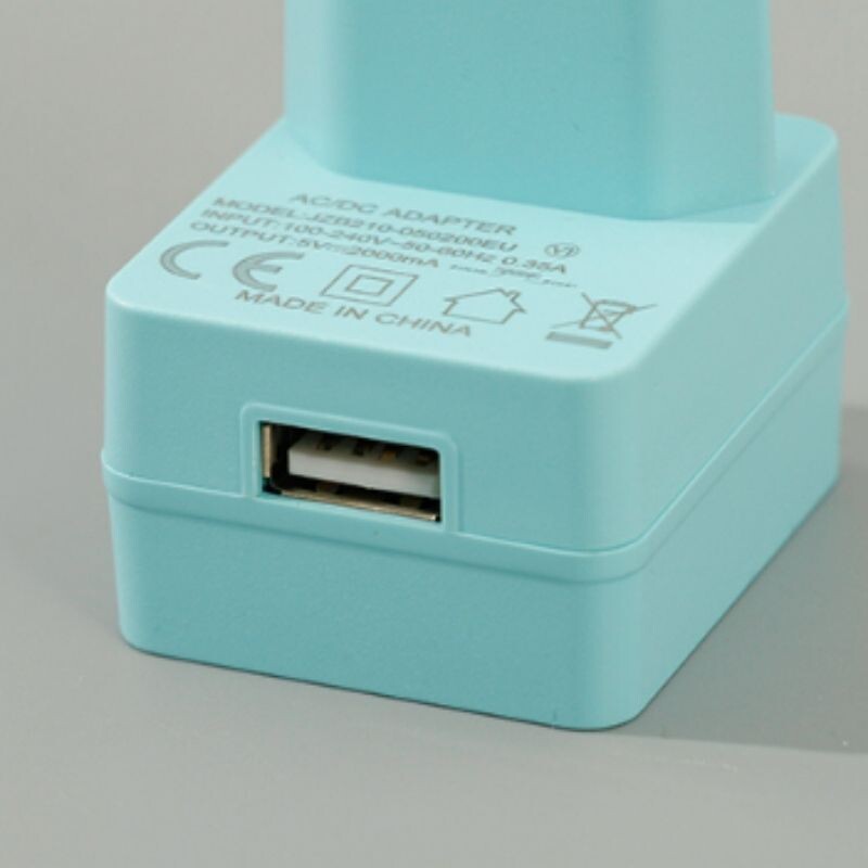 Cargador De Pared Usb 5v2a-jzb210-050200eu - Verde Agua Cargador De Pared Usb 5v2a-jzb210-050200eu - Verde Agua