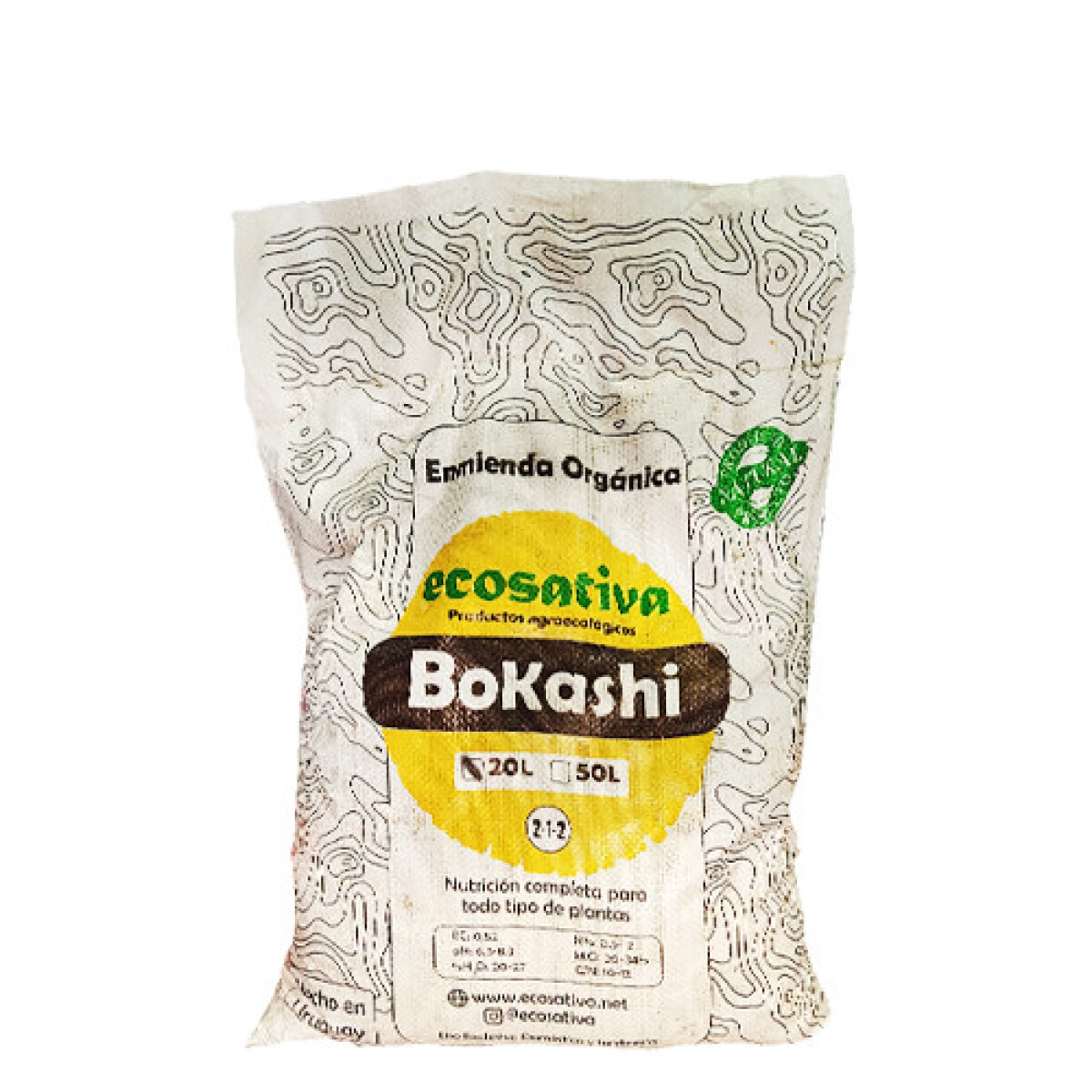 ABONO BOKASHI - 20 LITROS 