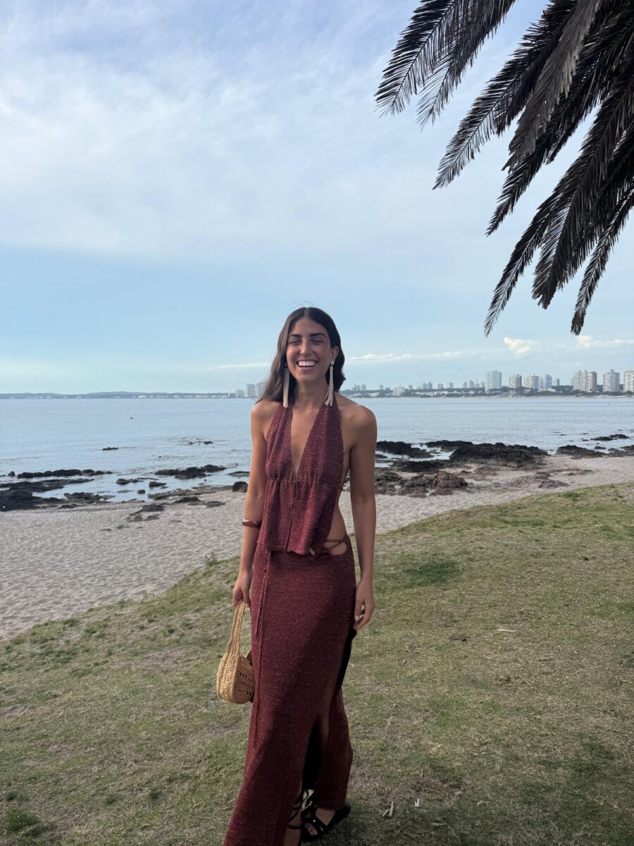 Top Zelle SS26 - Tinto 